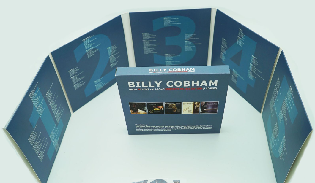 Billy Cobham: il 10 maggio esce “Drum ‘N’ Voice Vol. 1-2-3-4-5: Complete Deluxe Edition 5CD”